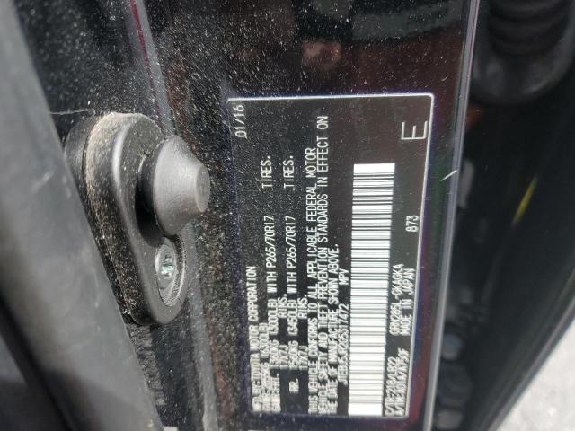 2016 TOYOTA 4RUNNER SR - JTEBU5JR2G5317472