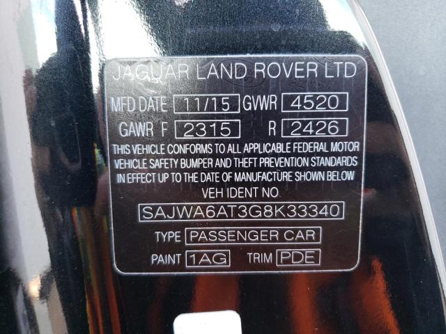 2016 JAGUAR F-TYPE SAJWA6AT3G8K33340