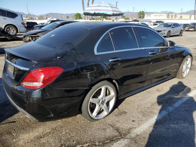 MERCEDES-BENZ C 300 2017 black  gas 55SWF4JB5HU218530 photo #4