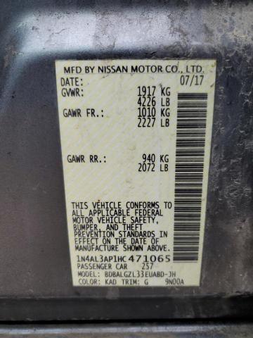 2017 NISSAN ALTIMA 2.5 - 1N4AL3AP1HC471065