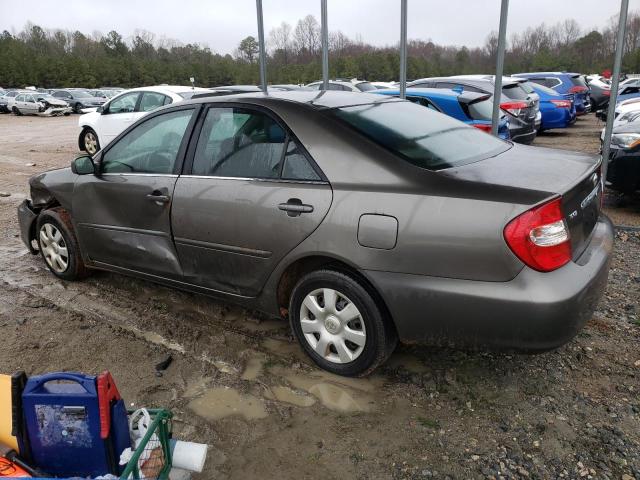 TOYOTA CAMRY LE 2002 gray  gas 4T1BE32K22U614596 photo #3