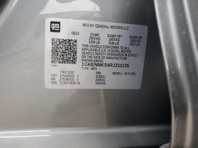 2024 GMC ACADIA UPL 1GKENNKS4RJ211135