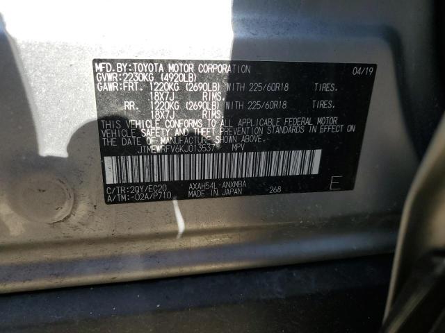 2019 TOYOTA RAV4 XSE - JTMEWRFV6KJ013537