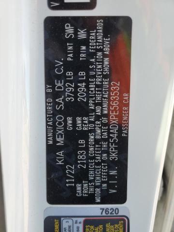 2023 KIA FORTE GT L - 3KPF54ADXPE563532
