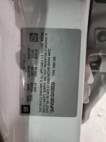 2016 BUICK VERANO 1SV 1G4PV5SK1G4128239