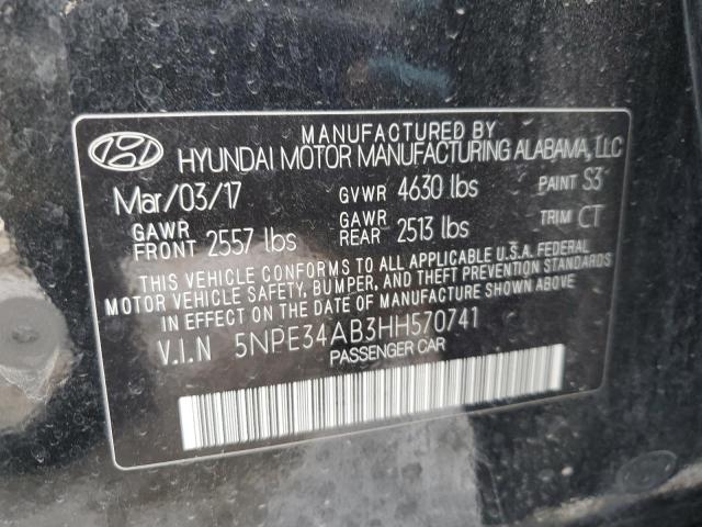 2017 HYUNDAI SONATA SPO - 5NPE34AB3HH570741