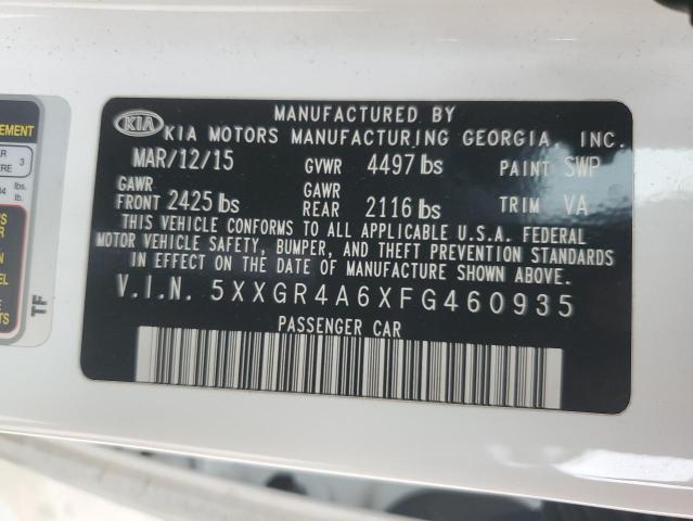 2015 KIA OPTIMA SX - 5XXGR4A6XFG460935
