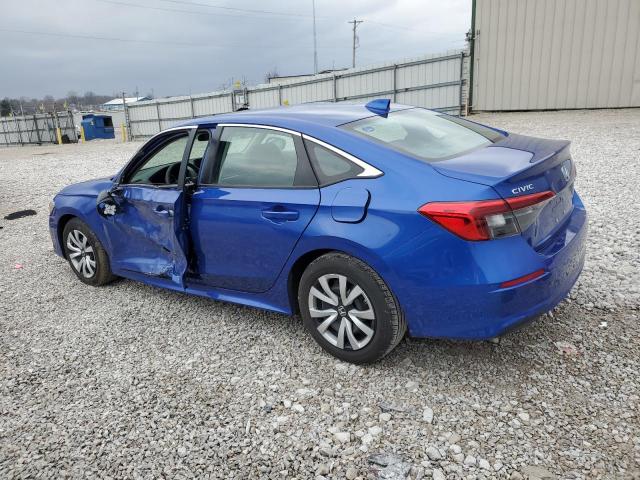 Vin: 2hgfe2f27rh596217, lot: 45186175, honda civic lx 20242