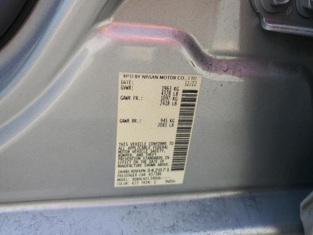 2023 NISSAN ALTIMA SV #3136939456