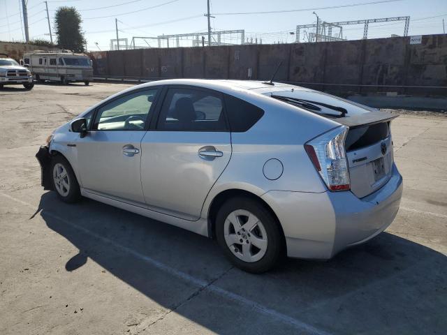 TOYOTA PRIUS 2011 silver  hybrid engine JTDKN3DU3B5326390 photo #3