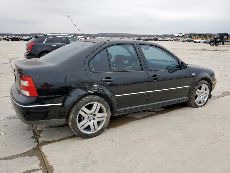 VOLKSWAGEN JETTA GLS 2004 black sedan 4d gas 3VWSE69M44M009674 photo #4