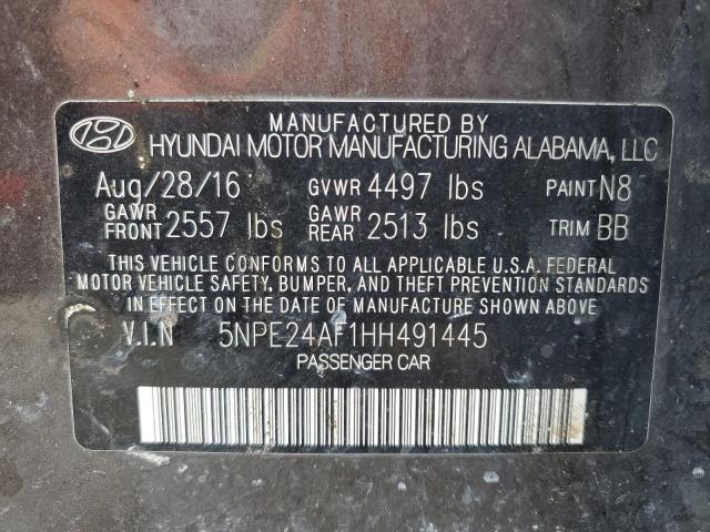 2017 HYUNDAI SONATA SE - 5NPE24AF1HH491445