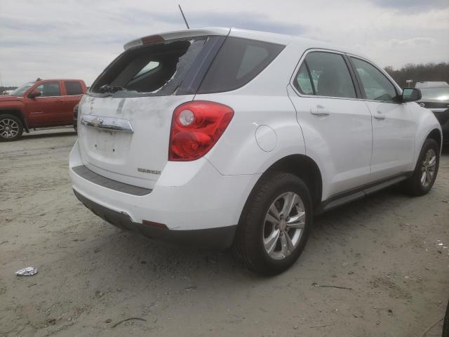 CHEVROLET EQUINOX LS 2015 white  flexible fuel 1GNALAEK1FZ122132 photo #4