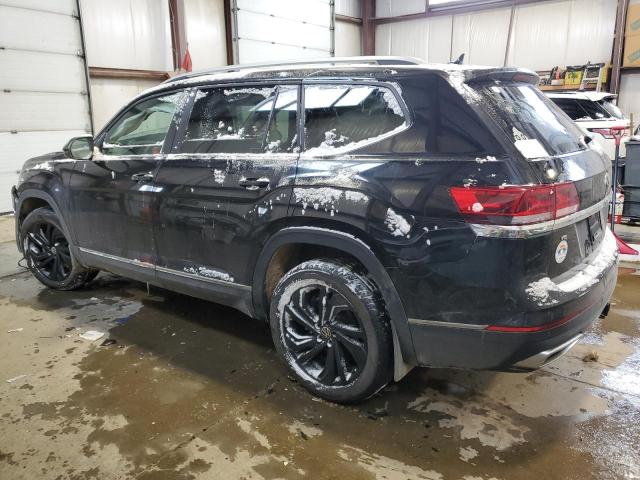 VOLKSWAGEN ATLAS SEL 2022 black  gas 1V2BR2CAXNC537557 photo #3