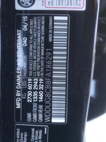 2015 MERCEDES-BENZ S 550 - WDDUG8CB8FA186291