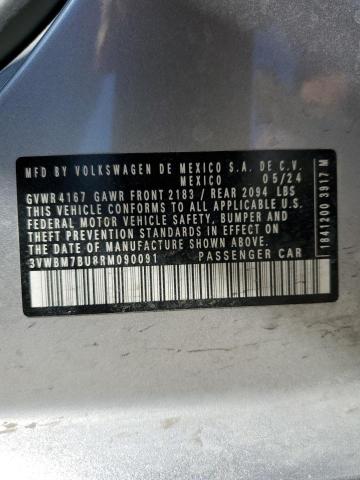 2024 VOLKSWAGEN JETTA SPOR - 3VWBM7BU8RM090091