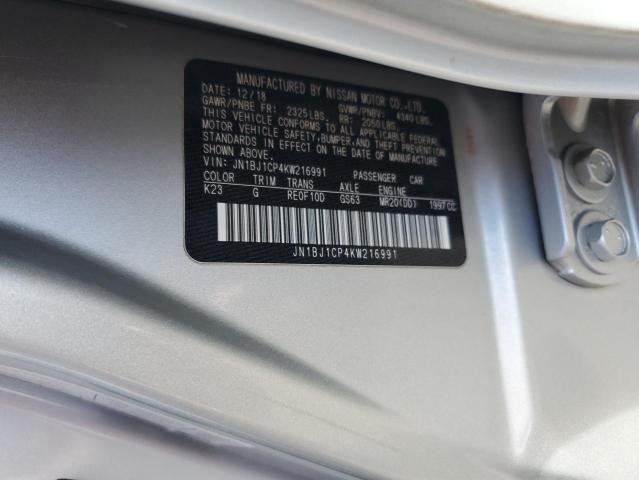 2019 NISSAN ROGUE SPOR - JN1BJ1CP4KW216991