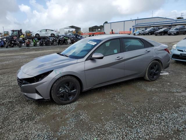 HYUNDAI ELANTRA SE 2023 silver  gas KMHLM4AG6PU426391 photo #1