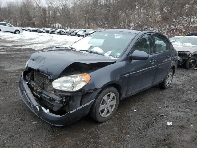 HYUNDAI ACCENT GLS 2008 blue  gas KMHCN46C78U187809 photo #1