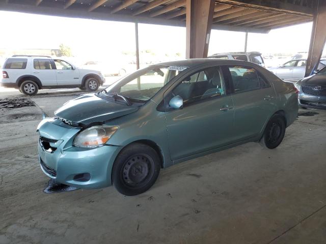 TOYOTA YARIS 2007 teal  gas JTDBT923071036755 photo #1
