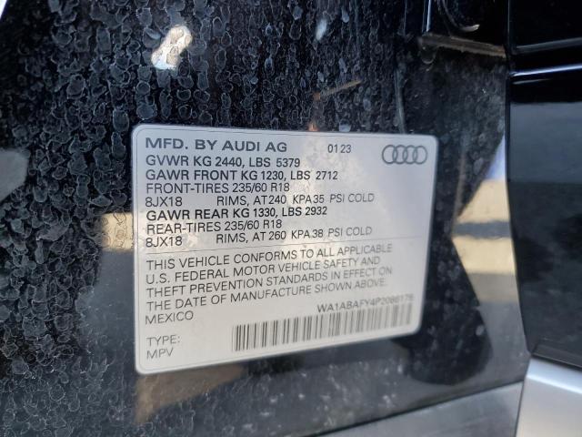 2023 AUDI Q5 PREMIUM - WA1ABAFY4P2086178