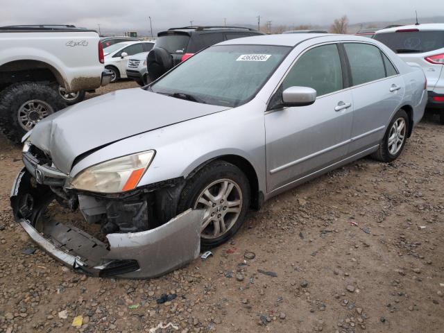 HONDA ACCORD SE 2007 silver sedan 4d gas JHMCM56317C023794 photo #1