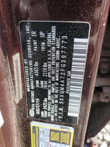 2015 KIA OPTIMA - 5XXGM4A72FG397773