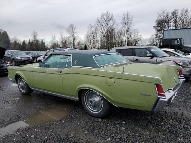 LINCOLN MARK III 1969 green   9Y89A899254 photo #3