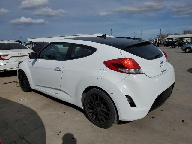 HYUNDAI VELOSTER 2017 white  gas KMHTC6ADXHU323836 photo #3