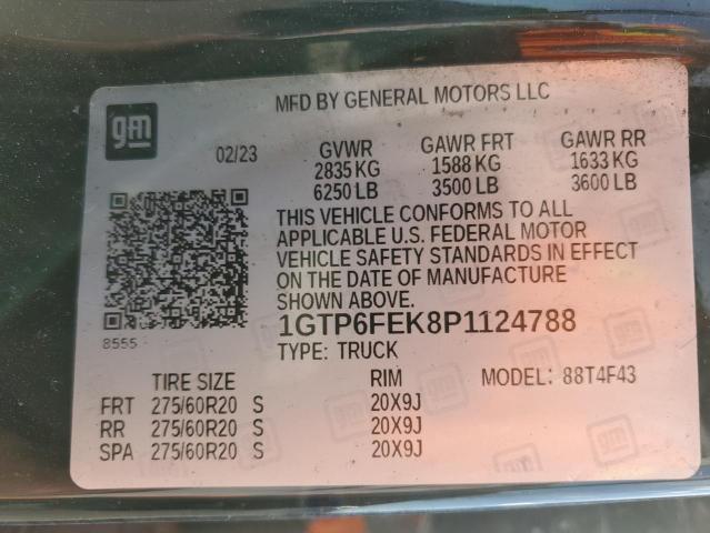 2023 GMC CANYON DEN 1GTP6FEK8P1124788