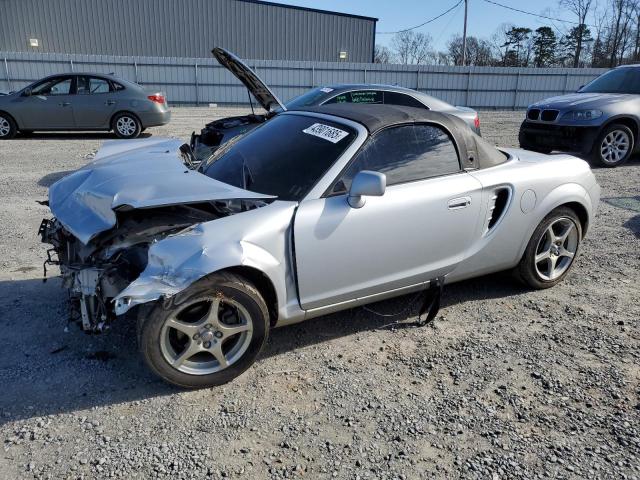 TOYOTA MR2 SPYDER 2005 silver  gas JTDFR320850073039 photo #1