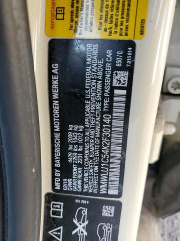 2019 MINI COOPER CLU WMWLU1C54K2F30140