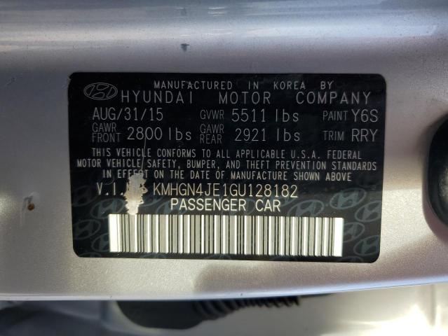 2016 HYUNDAI GENESIS 3. - KMHGN4JE1GU128182