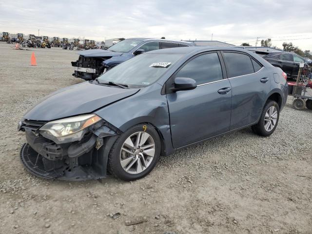 TOYOTA COROLLA EC 2014 gray  gas 2T1BPRHE7EC210973 photo #1