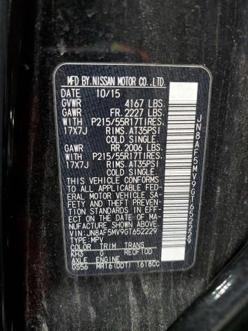 2016 NISSAN JUKE S - JN8AF5MV9GT652229