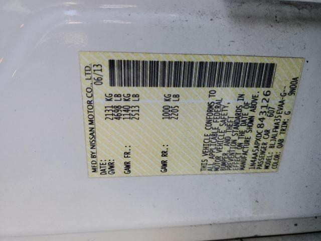 2013 NISSAN MAXIMA S #3268950210