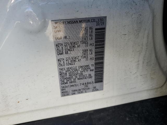 2020 NISSAN ROGUE S - 5N1AT2MV3LC744865