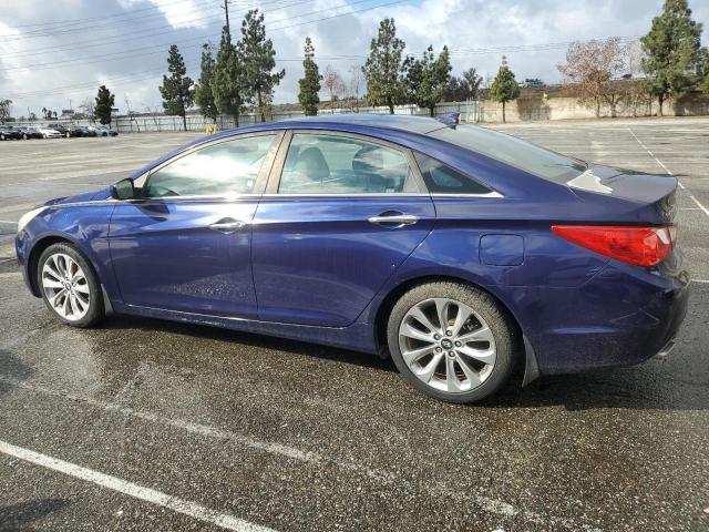 HYUNDAI SONATA SE 2012 blue  gas 5NPEC4AB2CH482627 photo #3