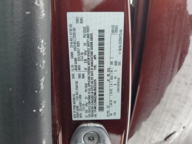 2021 FORD ESCAPE SE 1FMCU9BZ2MUB22225