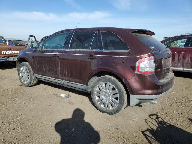 FORD EDGE LIMIT 2010 burgundy  gas 2FMDK4KCXABB18790 photo #3