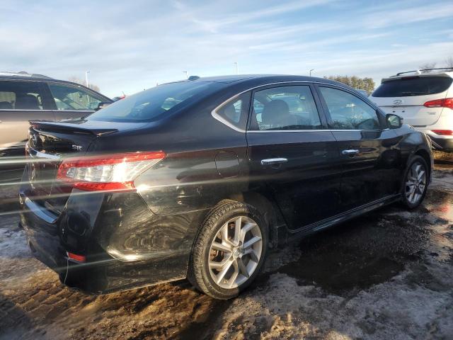 NISSAN SENTRA S 2015 black sedan 4d gas 3N1AB7AP2FY252658 photo #4