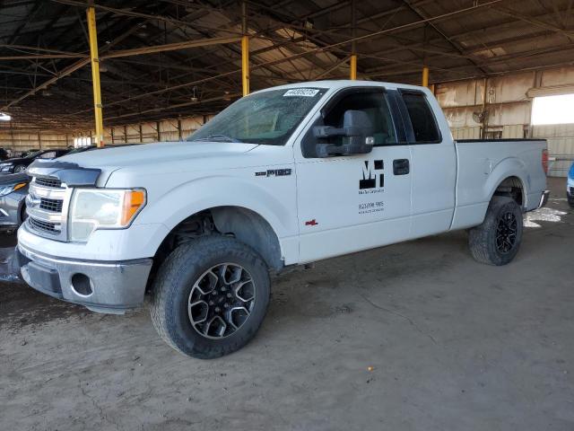 FORD F150 SUPER 2013 white 4dr ext flexible fuel 1FTFX1CFXDKD29083 photo #1