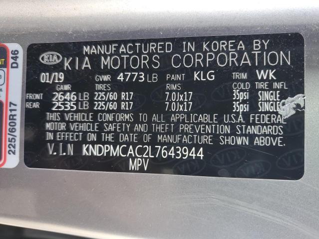 2020 KIA SPORTAGE L - KNDPMCAC2L7643944