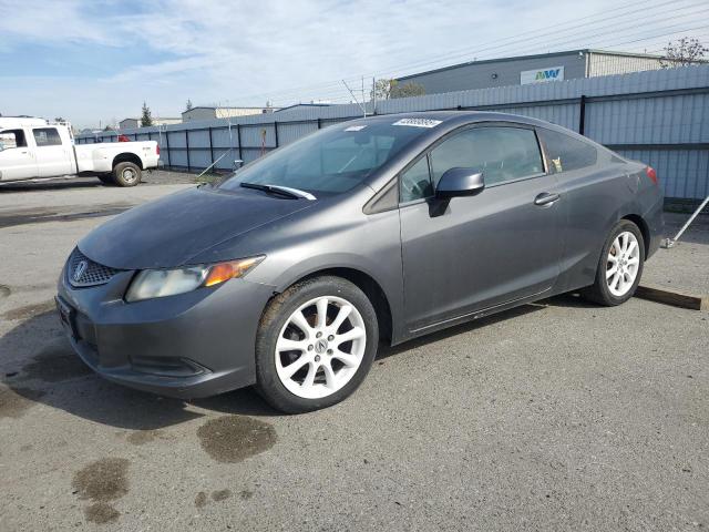 HONDA CIVIC LX 2012 charcoal  gas 2HGFG3B50CH512178 photo #1