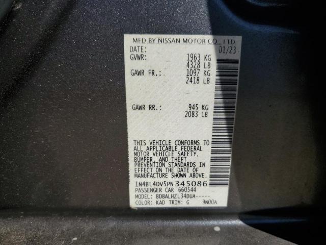 2023 NISSAN ALTIMA SV - 1N4BL4DV5PN345086