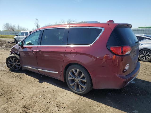 Vin: 2c4rc1gg0jr186489, lot: 46790735, chrysler pacifica limited 20182