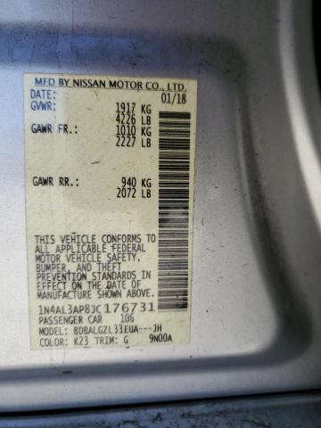 2018 NISSAN ALTIMA 2.5 - 1N4AL3AP8JC176731