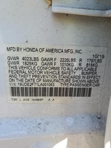 2020 ACURA ILX PREMIU 19UDE2F71LA001063