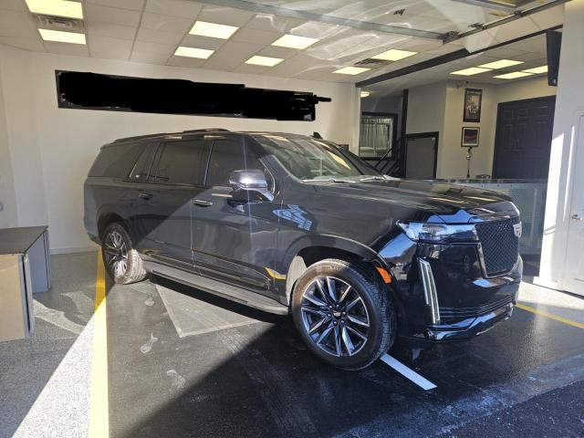 CADILLAC ESCALADE E 2022 black  gas 1GYS4NKL2NR171122 photo #1