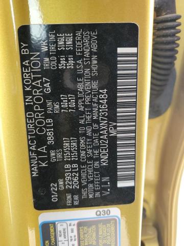 2022 KIA SELTOS S - KNDEU2AAXN7316484